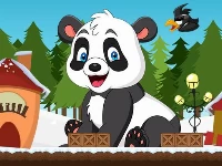 Christmas panda adventure