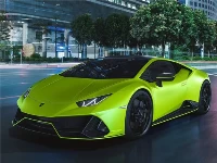 Lamborghini huracan evo slide