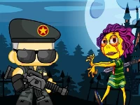 Zombie shooter 2d