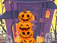 Pumpkin tower halloween