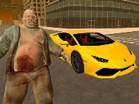 Supercars zombie driving