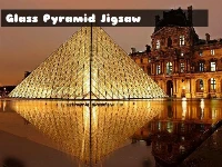 Glass pyramid jigsaw