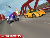 Grand police car chase drive racing 2020