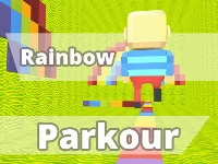 Kogama rainbow parkour