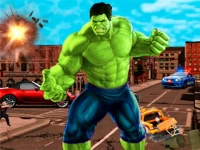 Incredible city monster hunk hero survival