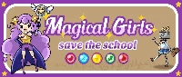 Magical girl save the school