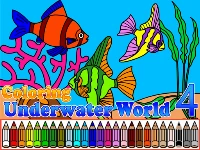 Coloring underwater world 4