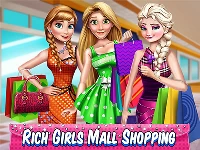 Rich girls mall shopping