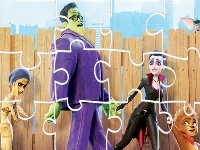 Monster family jigsaw