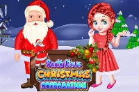 Santa claus christmas preparation