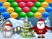 Santa christmas bubble shooter ferme games