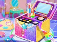 Pretty box bakery game - makeup kit