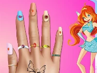 Winx nail makeover