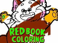 Red coloring book