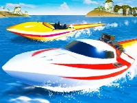 Speedboat challenge racing