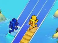 Bridge ladder race stair game