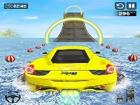 Water surfing car stunt games car driving games