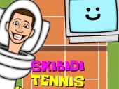 Skibidi toilet tennis