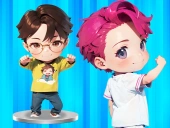 Bts chibi claw machine