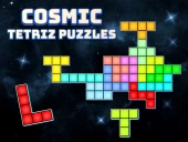 Cosmic tetriz puzzles