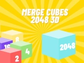 Merge cubes 2048 3d