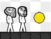 Troll stick face escape