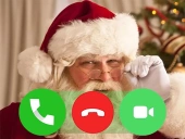 Santa fake call