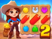 Wild west match 2: the gold rush