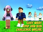 Easy obby jump and run challenge online