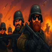 Strike force: action platformer