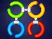 Rotate rings - circle puzzle
