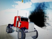 Truck driving simulator offroad
