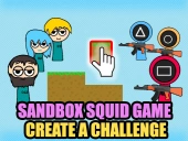 Sandbox squid game   create a challenge