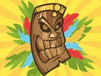 Scary tiki mask memory