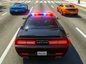 City police car chase game