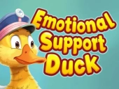 Emotional support duck