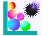 Bounce and pop puzzle