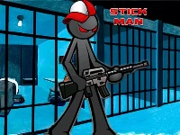 Stickman adventure prison jail break mission