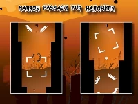 Narrow passage for halloween