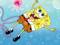 Spongebob falling adventure