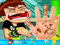 Ben10 hand doctor - free online game